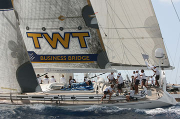 Esordio della flotta da record alla Giraglia Rolex Cup 2008