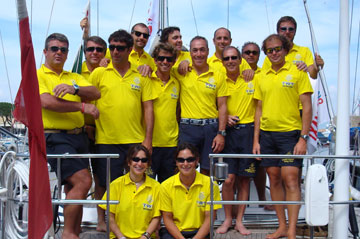 Berenice prima di classe nella regata d'altura della Giraglia Rolex Cup