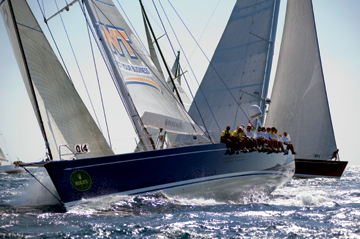 Volata finale del TWT Sailing Team verso Santa Lucia