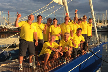 Il TWT Sailing Team ha concluso la traversata atlantica in 11 gg, 23 ore e 20 minuti, battendo il proprio record di percorrenza