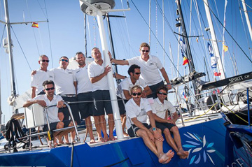 Lo Swan 80  saldamente al comando della flotta in tempo reale