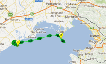 Posizione di Berenice alle h. 13.57