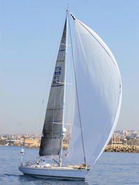  partita ieri la flotta impegnata nella Moby Roma per 2. Berenice, lo Swan 62 con a bordo Marco Rodolfi, Presidente di TWT, e Andrea Falciola, si  subito portata nelle prime posizioni.
