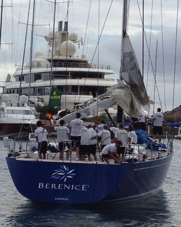 Maxi Yacht Rolex Cup: Berenice terza nella seconda regata a Porto Cervo