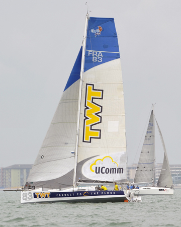 TWT UComm al via della Giraglia Rolex Cup