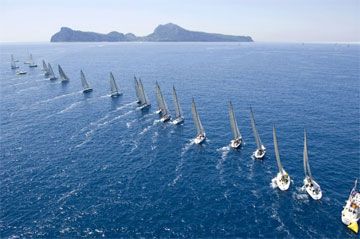 TWT chiude al 5 posto la Rolex Capri Sailing Week