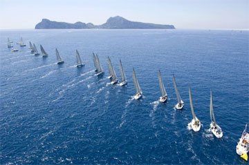 TWT chiude al 5 posto la Rolex Capri Sailing Week