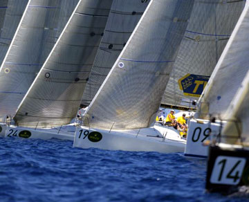 TWT guida la flotta italiana al Rolex Farr 40 Pre-Worlds